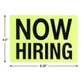 thumbnail image 2 of Sunburst Systems 5139 5 x 8.5 Now Hiring Decal, 2 Pack, 2 of 4