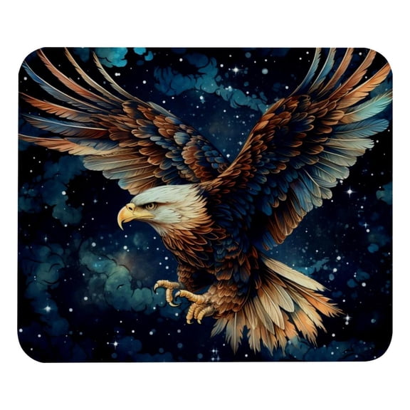 Starry Eagle Computer Mouse Pad,Rubber Mouse Mat for Gaming, Office, Laptop, PC, Women