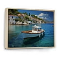 thumbnail image 2 of Designart "Greece Sporades Euphony" Greece Floater Framed Canvas Print, 2 of 7