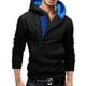 thumbnail image 4 of Suéter de cachemira con cremallera lateral para hombre, prendas de vestir masculinas exteriores, Tops delgados informales con estampado de letras, moda de otoño, 6 colores, recién llegados, 4 of 5
