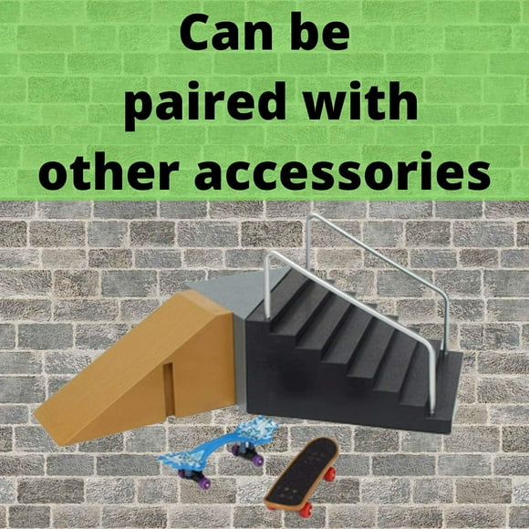 Skate Park Fingerboard Skate Park Fingerboard With Ramp Parts Track Kids Toys Kids Mini Skateboard Toys