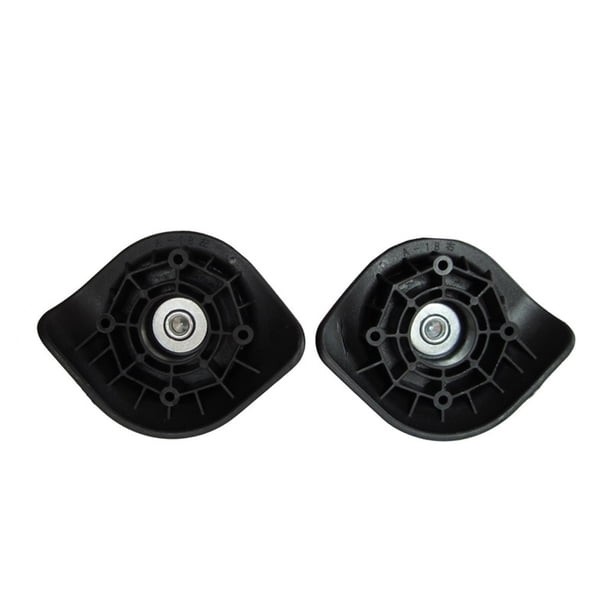 Jumpingount Rueda de equipaje de nailon de 2 piezas, resistente, de bajo ruido, giratoria, para reparación, Estuche de viaje, maleta, accesorios de pieza de Viajes, Equipaje y Accesorios Varios Jumpingount AP015379-00