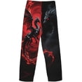 thumbnail image 4 of Dragon Print Men's Polyester Full-width print Lounge Pants, Soft & Lightweight Sleepwear Pajama Pants for Home, 4 of 8