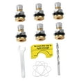 thumbnail image 3 of HILABEE 6x Fuel Gas Tank Vent Caps Enhances Flow Pour Out Vent Plug 5 Gallon Gas Can, 3 of 9