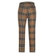 thumbnail image 5 of Pantalones rectos de corte recto con estampado de cuadros y bolsillos para hombre, pantalones casuales con botones, 5 of 9