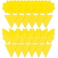 thumbnail image 1 of Paquete de 12 trampas adhesivas para moscas de la fruta y mosquitos, aptas para interiores y exteriores, protegen las plantas, no tóxicas e inodoras., 1 of 5