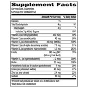 (4 pack) Centrum Men's Multivitamin Gummies, Immune, Energy, Healthy Appearance Support, 100 Count, 50 Day Supply