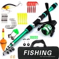 thumbnail image 5 of BNTTEAM Kids Fishing Rod, Kids Fishing Pole Portable Telescopic Fishing Rod and Reel Combo Kit for Boys, Girls, Youth - with Fishing Reel, Fishing Tackles, Fishing Lures, Fishing Lines, 5 of 5
