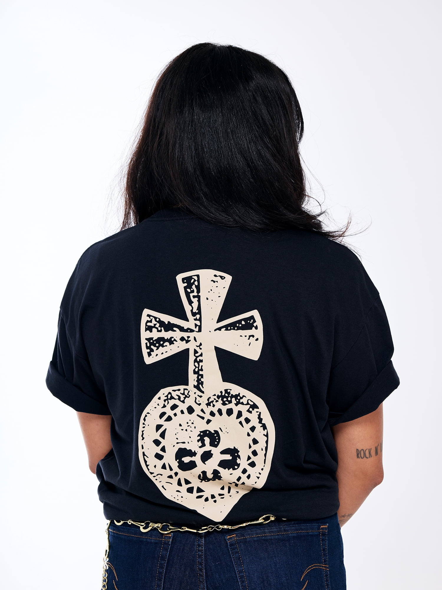 Hija De Tu Madre, Unisex Graphic T-Shirt, Sacred Heart, Sizes XS-3XL
