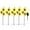 solar powered sunflowers-3Flower-5pc-A17, variant on Sunflower Lights, Solar Flowers Lights Waterproof, Outside Decorative Stakes Light for Landscape Yard Patio Lawn 13Flower-1pc