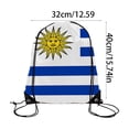 thumbnail image 3 of EGNMCR Organization and Storage, Storage Bins, Storage Containers Flag Drawstring Backpack For Football Matches Sports Sackpack With Teams Print Ideal For Soccer Fans Games Daily Use Nylon BBag, 3 of 6