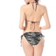 thumbnail image 4 of Traje de baño para mujer, moda para mujer, bikini de color sólido, conjunto de traje de baño con tirantes y cordón, trajes de baño para mujer, 4 of 4