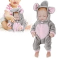 thumbnail image 1 of Juguetes de Baña Con ojos que se Cierran, Mini Muñeca de Silicona Realista Con Ojos que se Cierran, Juguetes de Baño para Niñas, Muñeca de Juguete para recién nácidos, 1 of 7
