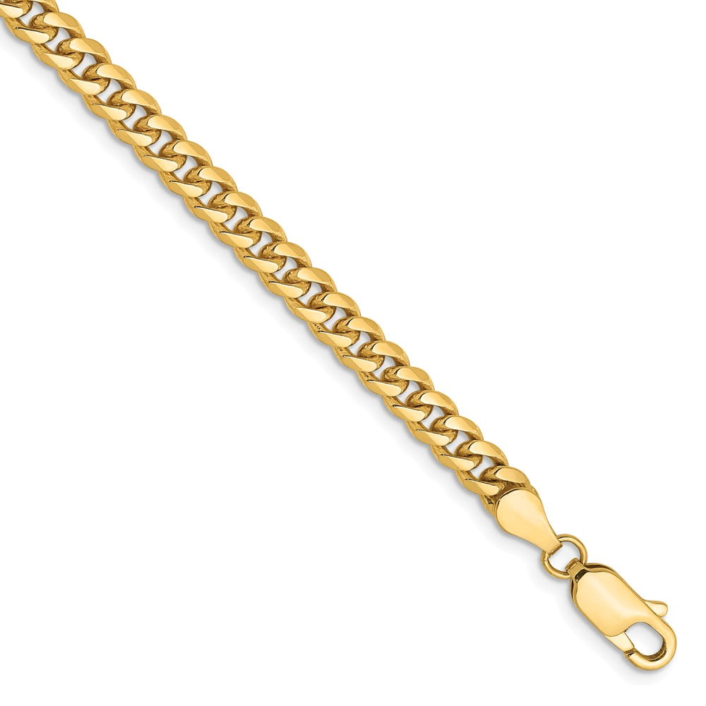 Mia Diamonds 14k Yellow Gold Cable Link Chain 1.1mm
