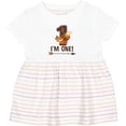 thumbnail image 3 of Inktastic 1st Birthday Fox 1 Year Old Girls Baby Dress, 3 of 5