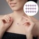 thumbnail image 5 of 15 unids Shell Pearl Charms Esmalte Cama Cáscara Colgantes DIY Ear Jewelry Accesorios, 5 of 5