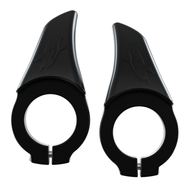 2 piezas Manillar sin apoyo auxiliar Manillar Luz apagada Piezas Manillar con Negro