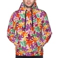 thumbnail image 4 of Hoodies for Men - Maple Leaves Long Sleeve Comfrt Men'S Fashion Hoodies & Sweatshirts, Sweatshirts for Men Hoodies Pullover Clothing Clothes with Pouch, 4 of 7
