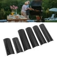 thumbnail image 1 of Grill Flame Tamers, Easy To Clean Grill Heat Plates Enamel 6pcs  for Backyard, 1 of 8