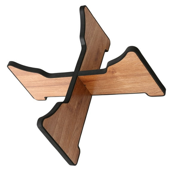 Raindrops Portable Tongue Drum Stand for Drum Made of Durable Plastic Light Brown 12.5x8.5 Inches