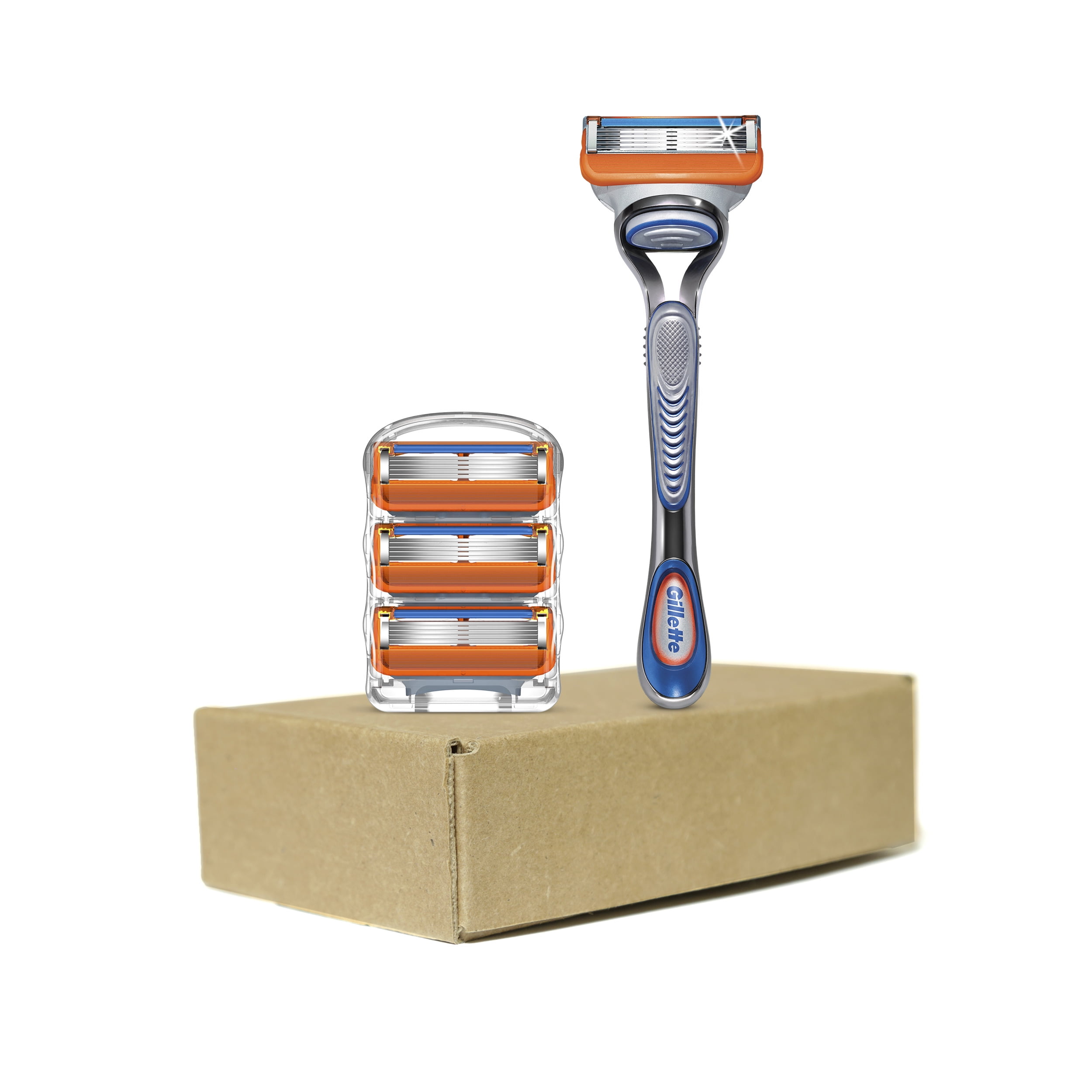 Gillette Fusion5 Men?s Razor Handle + 4 Blade Refills