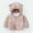 Khaki, variant on LFEOOST Baby Girls Boys Winter Coat Warm Fleece Jacket with Bear's Ear Hooded Cozy Outwear for Infant Toddler 3-9 Years Khaki 5-6 Years