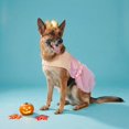 thumbnail image 2 of Vibrant Life Halloween Princess Costume for Dogs, Pink, L, 2 of 5
