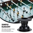 thumbnail image 2 of Mobutofu 10 Pairs of Rods Foosball Plastic Black Table Football Accessories, 2 of 8