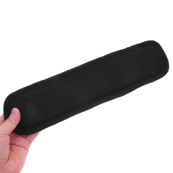 LOLIPPYY 2-Pack Black Nonslip Shoulder Strap Pads with Cushion, Protective and Comfortable for Outdoor Use