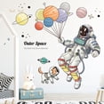 thumbnail image 1 of Vinil Decorativo Astronauta Planetas Habitación Niño Bebe Dara Baby VinDe259, 1 of 5