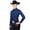 Royal Blue, variant on Schneiders Cowgirl Full-Zip Women's Western Show Shirt | Large | Purple