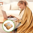 thumbnail image 4 of Qaailabf Soft Fuzzy Flannel Blanket | Summer Nap Throw | 150x100cm | Lightweight Polyester | Cozy Machine Washable | Multi-Color Options | Bed Sofa Office Use | Foldable Travel, 4 of 10