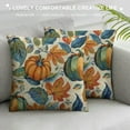 thumbnail image 3 of Nawypu  Pillowcase Fall Pumpkins Autumn Leaves Throw Pillow Covers Shells for Couch Office Bedroom Home Decoration,, 3 of 5