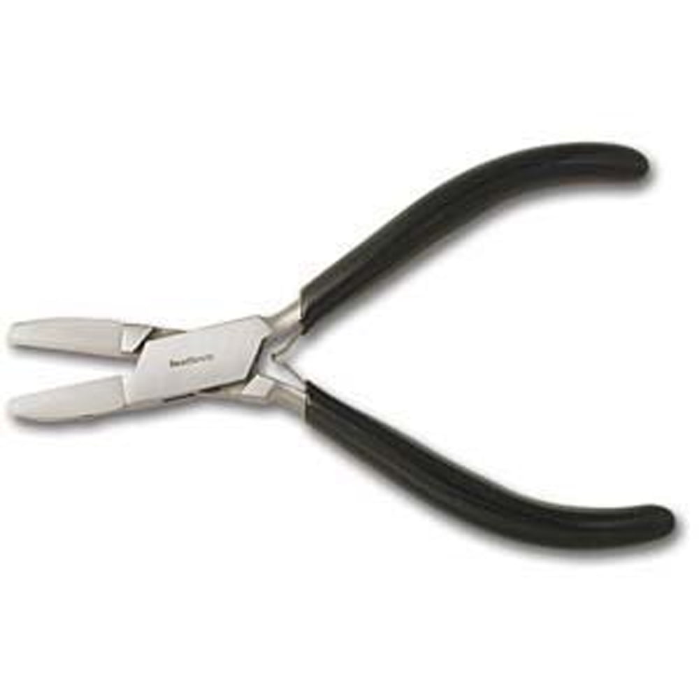 Double Nylon Jaw Flat nose 120mm Black Handle