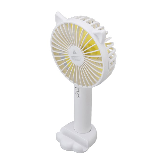 Hand Held Fan, USB Powered ABS PC Rechargeable Mini Fan Portable Convenient Practical For Outdoors For Home Dark Blue,Light Blue,White,Pink