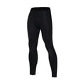 thumbnail image 2 of Mallas de entrenamiento para hombre, tecnología de ventilación y ajuste de compresión, pantalones de compresión ligeros, color negro, talla M, 2 of 14