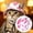 Pink, variant on Adjustable Pet Sun Hat with Ear Holes, Breathable UV Protection Bonnet for Dogs & Cats, Summer Beach Walking, Pink Medium