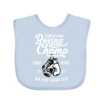Inktastic Boxing Champ King of The Ring Boys or Girls Baby Bib