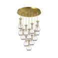 thumbnail image 5 of 126-451-1P-BK-G451-5SM Innovations Lighting Owego - 12 Light Cord Hung Pendant In Art Deco Style-11.25 Inches Tall and 24.38 Inches Wide-Matte Black, 5 of 5
