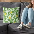 thumbnail image 6 of Limited Time Deal karymi Green Plant Leaf Pattern Linen Pillow Sofa Cushion Set Large Backrest Car Lunch Pillow Set Weekly flyer Outdoor and Garden Gifts for Men, 6 of 6