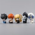thumbnail image 2 of Chibi Anime Figure Collection - Set of 5 Miniature PVC Desk Models | Perfect for Anime Fans and Collectors, 2 of 5