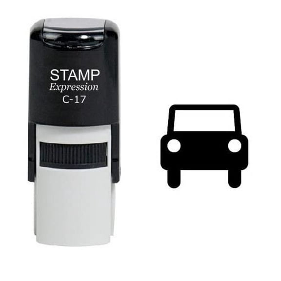 stampexpression - Off-Road Car Self Inking Rubber Stamp - Black Ink (W-6781)