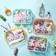 thumbnail image 2 of Bolsas de maquillaje de viaje Kacctyen Airplane, PVC transparente, 12 unidades, 2 of 6