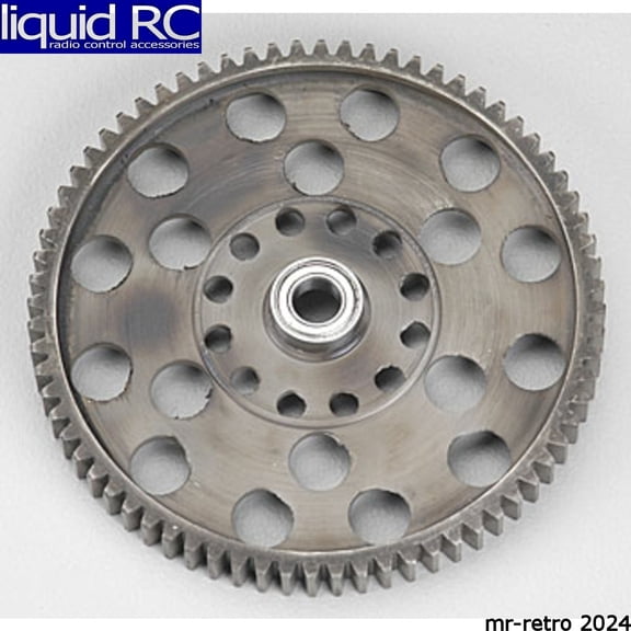 Robinson Racing Products 8572 Nitro Rustler/T-Maxx 72T Hardened Steel Spur W/ Bearing