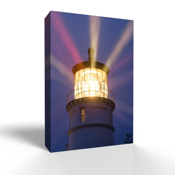 wall26 Canvas Wall Art Lighthouse Pictures Home Wall Decorations for Bedroom Living Room Paintings Canvas Prints Framed - 12x18 inches