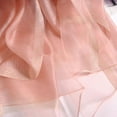 thumbnail image 5 of Solid Color Mulberry Silk Scarf for Women Soft Blanket Shawl Beach Gauze Scarves and Wraps for for All Season - Light pink, 5 of 5