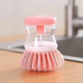 thumbnail image 3 of nipocaio Cutlery Brush With Soap Dispenser Soap Brush, Kitchen (2pcs), 3 of 5