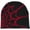 red, variant on Spider Web Beanie Hat Wool Knitted Hat Y2K Street Beanie for Men Women Winter Warm Beanie Fashion Hip Hop Skull Cap