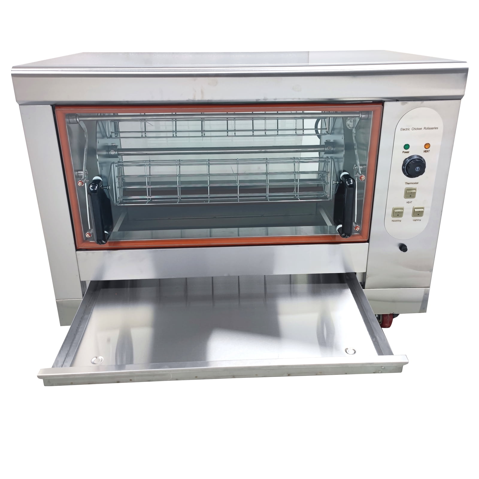 Electric Chicken Rotisserie Machine 220V Desktop Rotary Roaster Rotating Rotisserie Oven