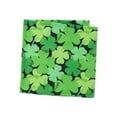 thumbnail image 4 of St. Patrick’s Day Women’s Dark Shamrocks Bandana from Way to Celebrate, One Size, Green/Black, 4 of 4